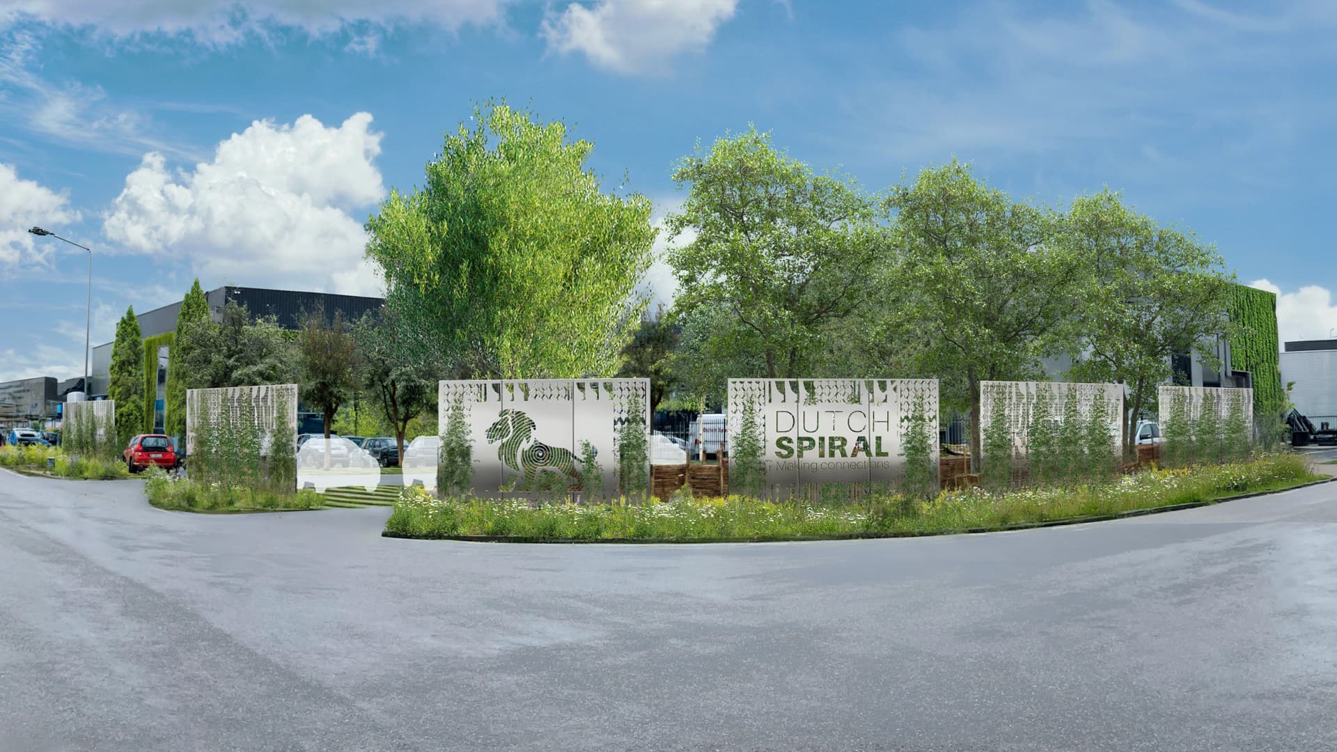 Na - Perceelontwerp – Dutch Spiral